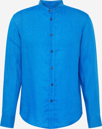 Chemise 'TAROK' DRYKORN en bleu : devant