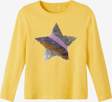 NAME IT Shirt 'Tostar' in Yellow: front