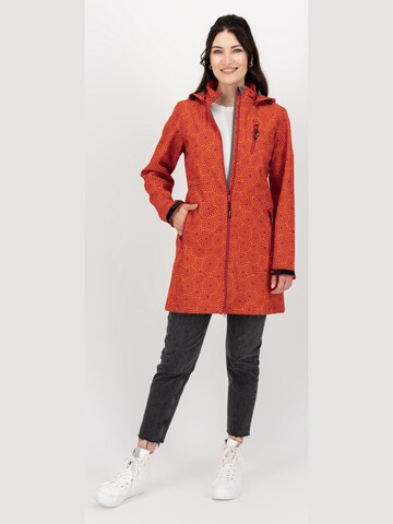 deproc Übergangsjacke 'SHELBY LONG' in Rot