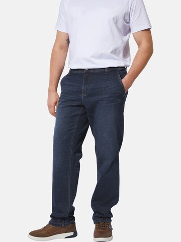 Charles Colby Loose fit Jeans in Blue: front