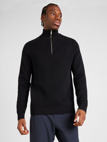 Pull-over 'DANE' SELECTED HOMME en noir : devant