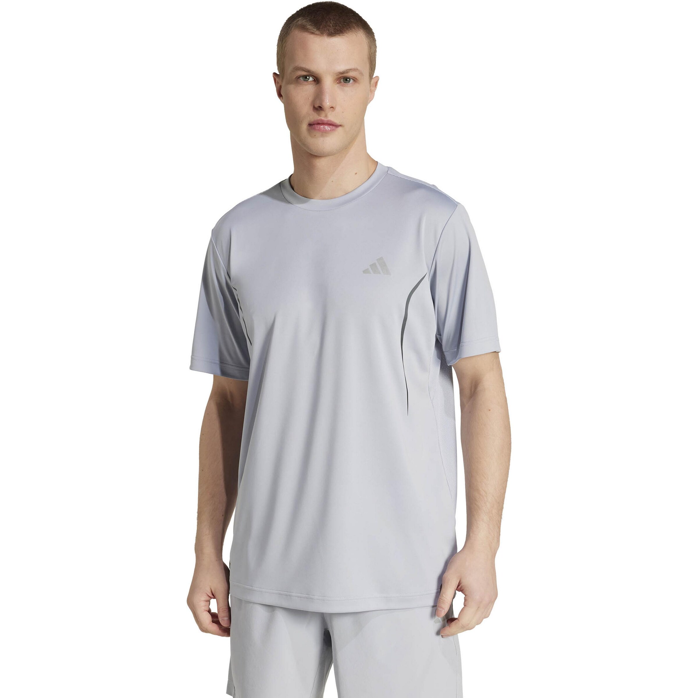 ADIDAS PERFORMANCE Performance Shirt 'Tech Apparel' in Grey: front