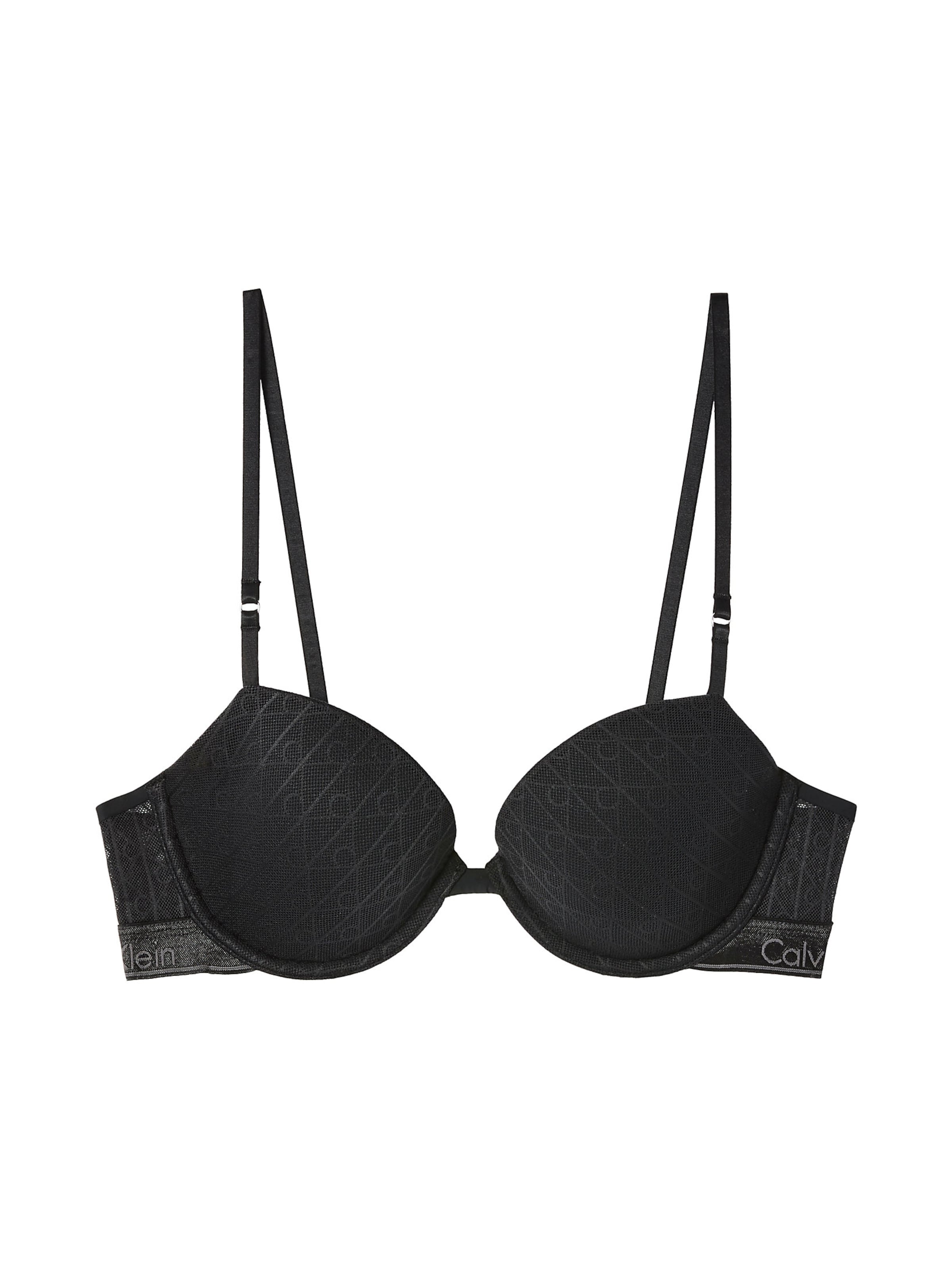 Calvin Klein Underwear T-Shirt BH in Schwarz: Vorderseite