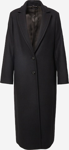 Sisley Преходно палто в черно: отпред