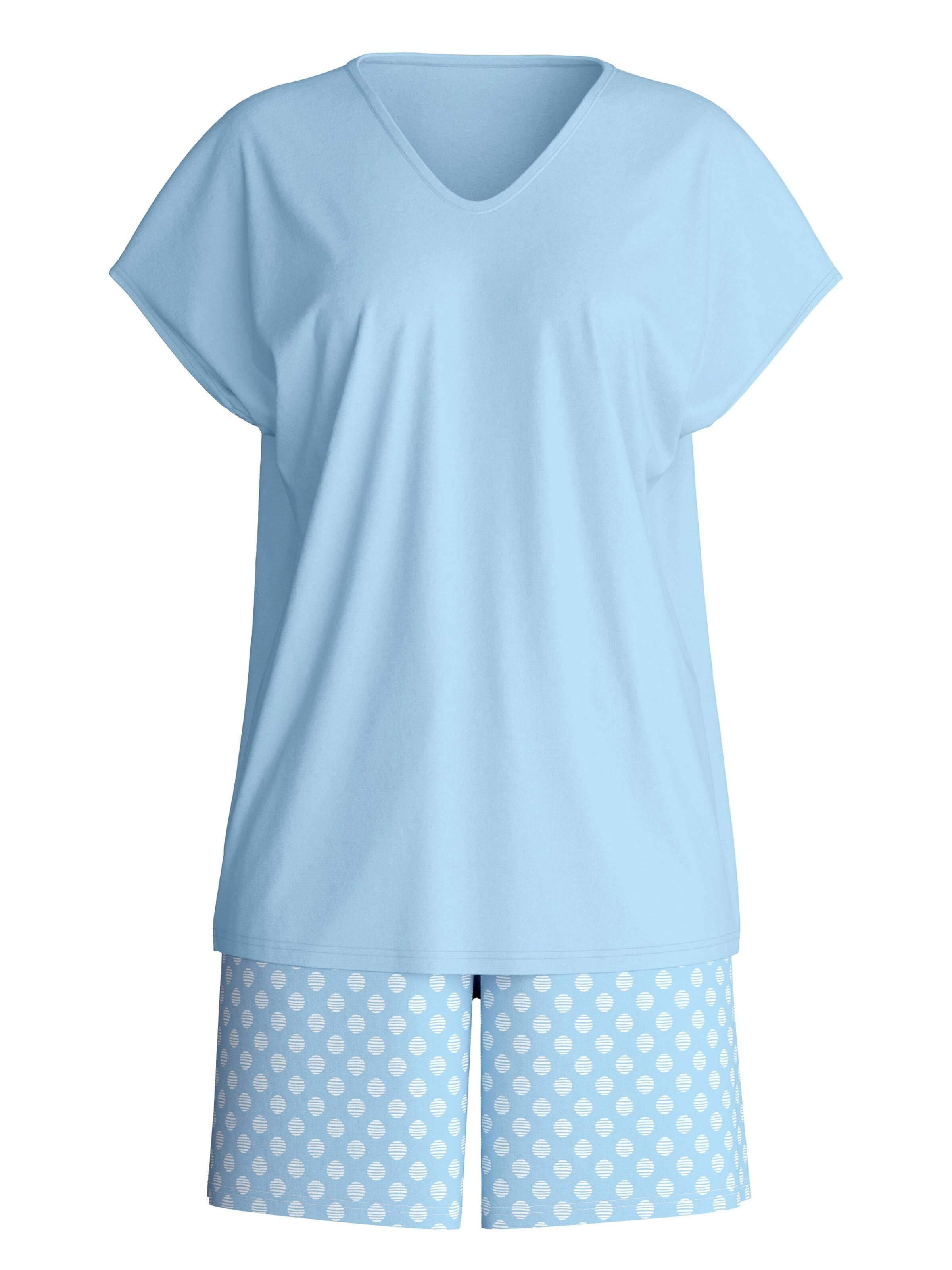CALIDA Shorty 'Lovely Nights'‌‌‌‌‌‌‌ in Blau: Vorderseite