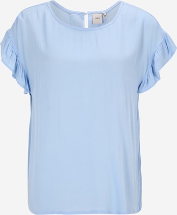 ICHI - Blusa 'Marrakech' em azul: frente