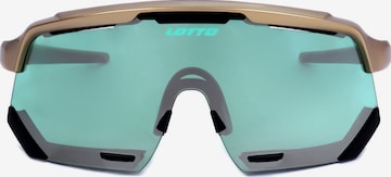 Occhiali da sole sportivi 'X-PLAY C PADEL' di LOTTO in oro: frontale