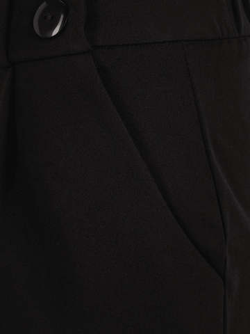 JDY Petite Normální Kalhoty se sklady v pase 'GEGGO' – černá
