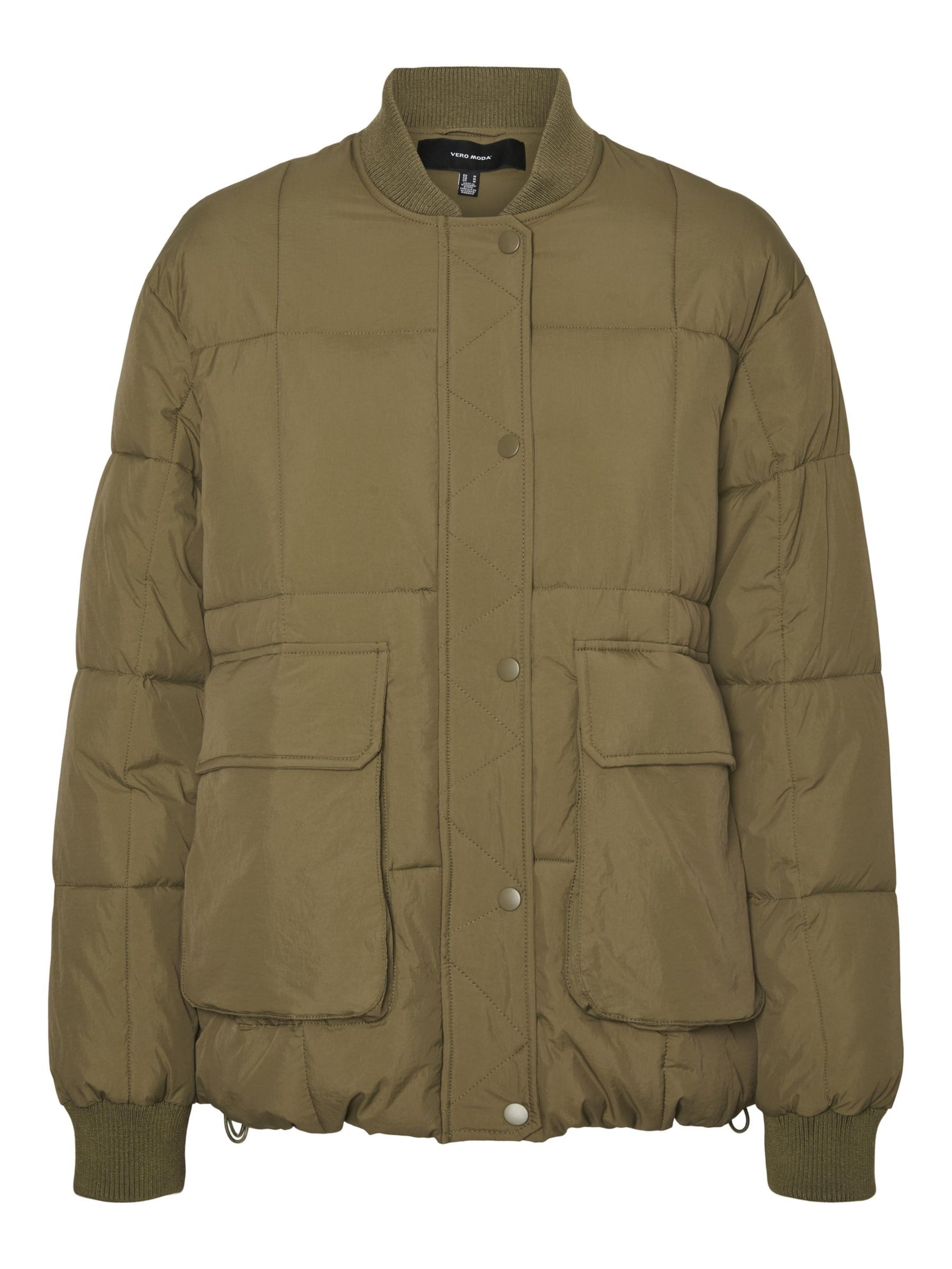 Veste mi-saison 'VMJennie' VERO MODA en vert : devant