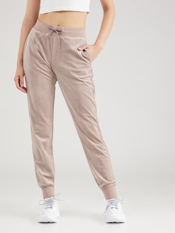 GUESS Tapered Trousers in Beige: front