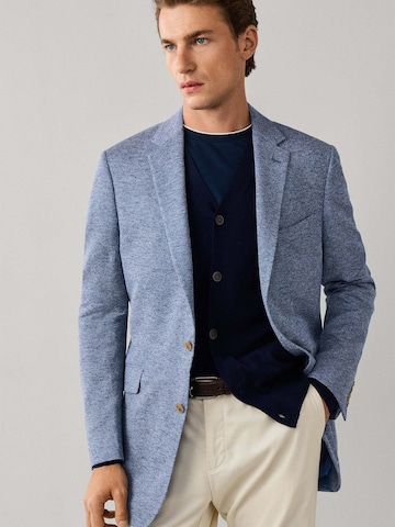 Coupe slim Veste de costume Hackett London en bleu