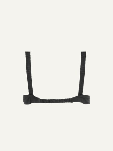ZUBEK Triangel BH ''Merino Wool'' in Schwarz