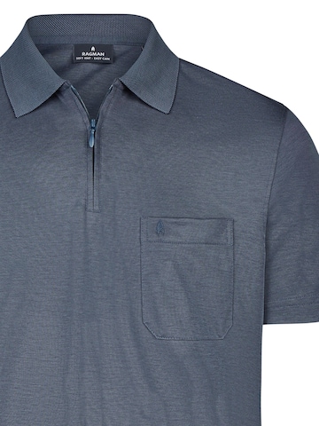 Ragman Shirt 'Basic' in Blue