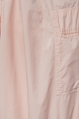 Pull&BearLoosefit Cargo hlače - roza boja