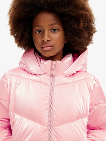 Veste d’hiver Desigual en rose