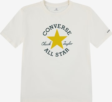 CONVERSE Shirts 'DISSECTED CHUCK' i hvid: forside