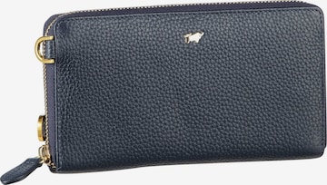 Braun Büffel Wallet 'Asti' in Blue: front