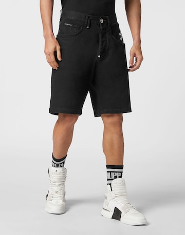 regular Pantaloni 'Formentera ' di Philipp Plein in nero: frontale
