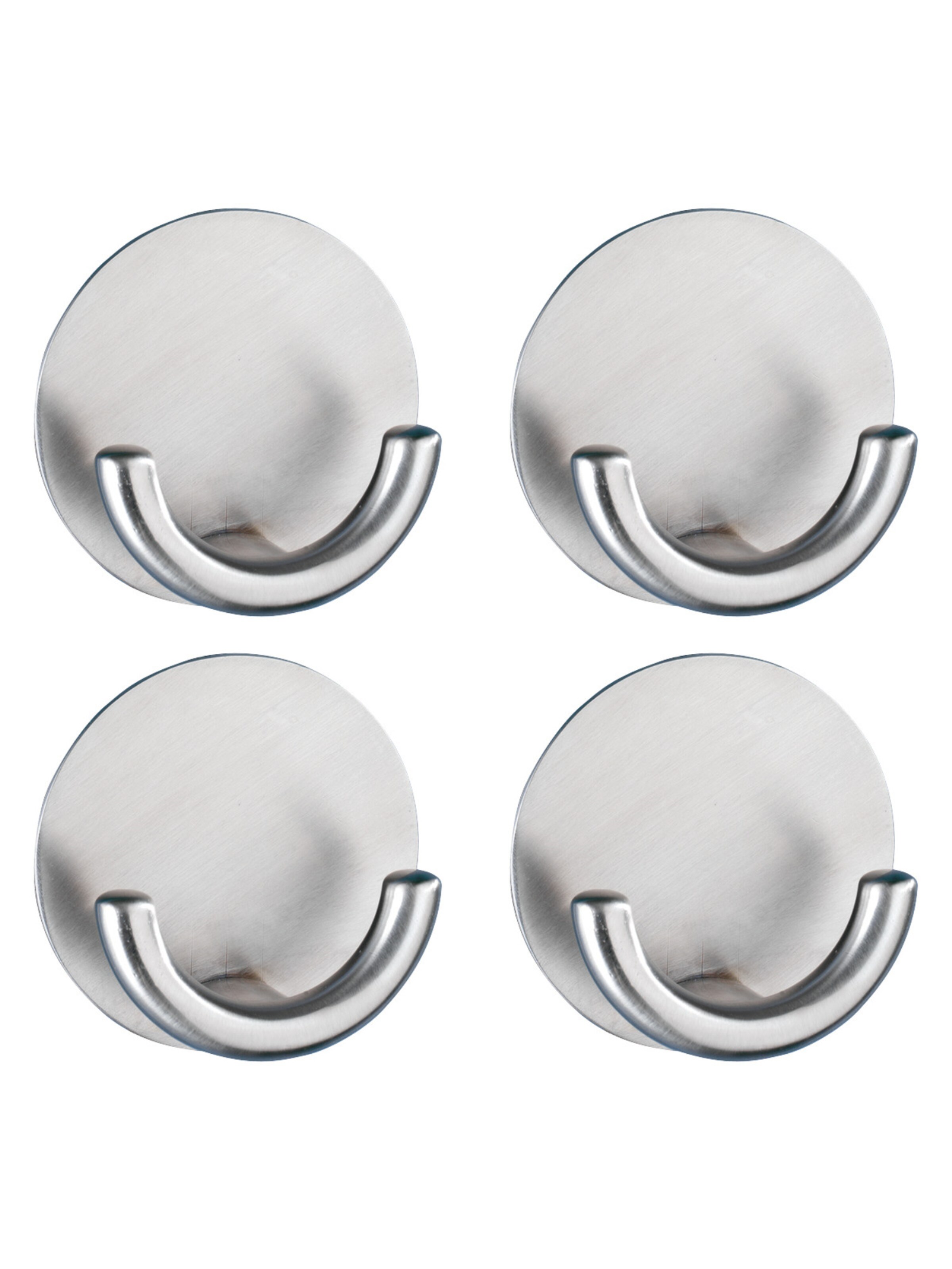 Wenko Hook/Hanger 'Rondo' in Silver: front