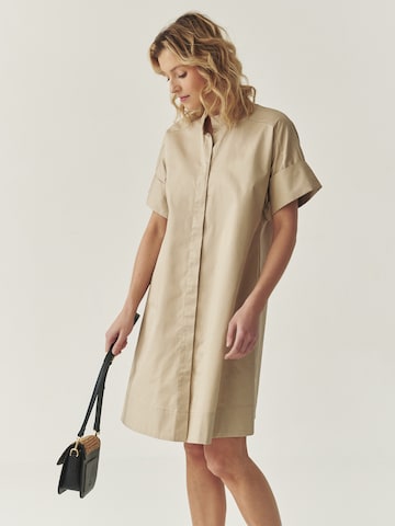 TATUUM - Vestido en beige: frente