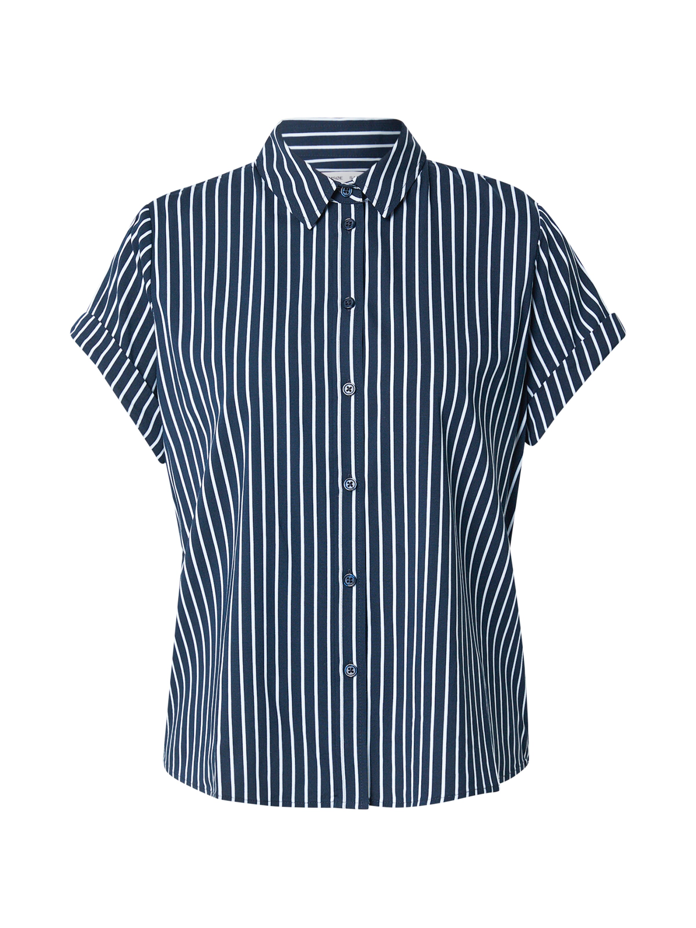 Samsøe Samsøe Bluse 'Majan' in Blau: Vorderseite