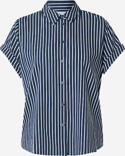 Samsøe Samsøe Blouse 'Majan' in XS in Marine blue / White, Item view