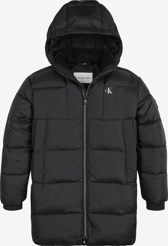 Calvin Klein Jeans Jacke in Schwarz: predná strana