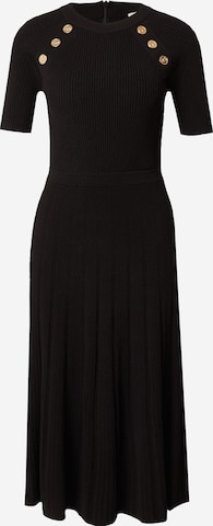 MICHAEL Michael Kors Kootud kleit, värv must: eest vaates