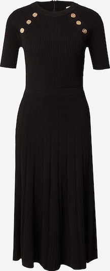 Rochie tricotat MICHAEL Michael Kors pe negru, Vizualizare produs