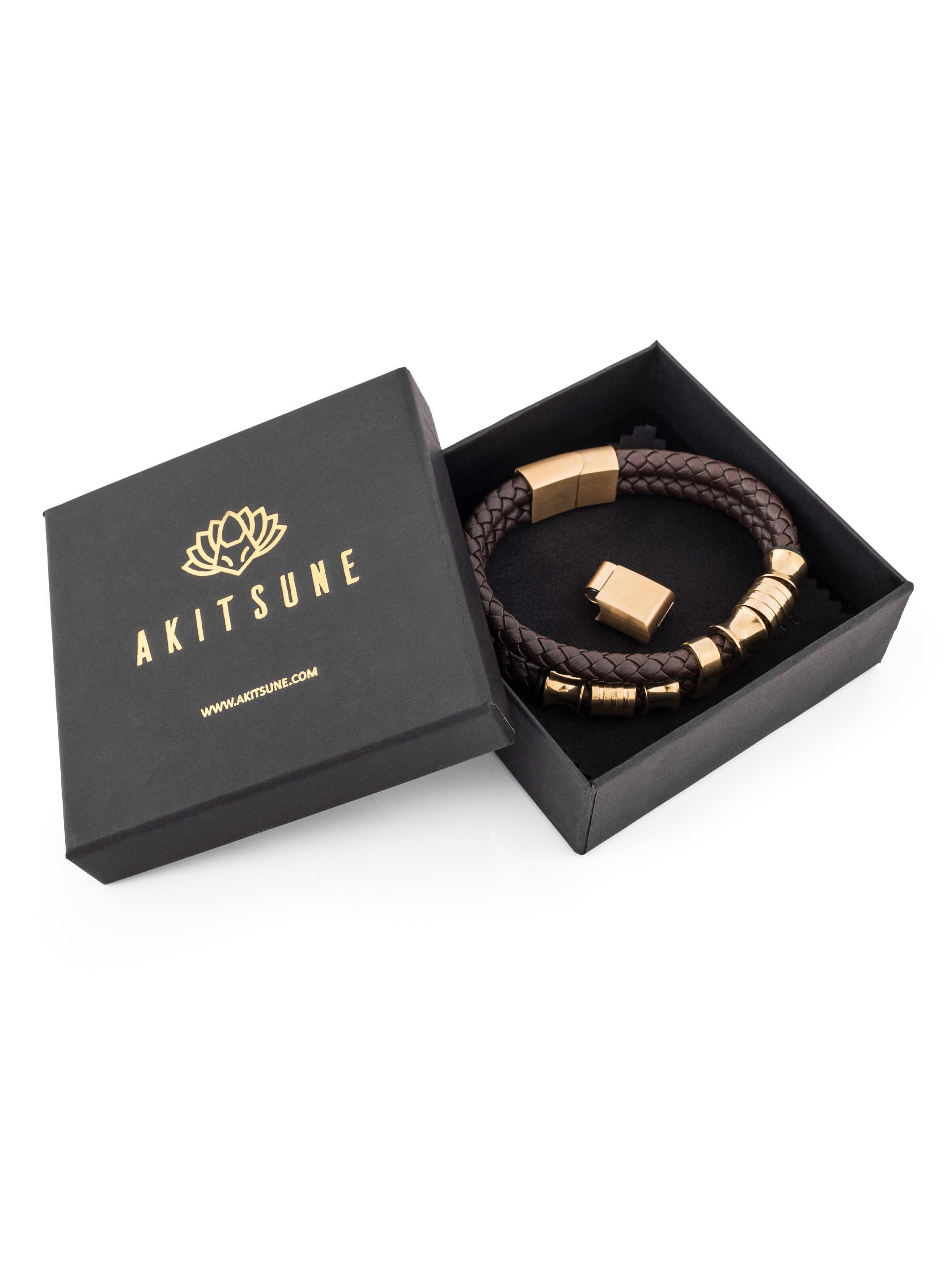 Akitsune Bracelet 'Gracilitas' in Brown