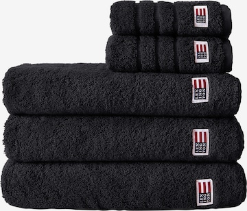 Lexington Towel in Black: front