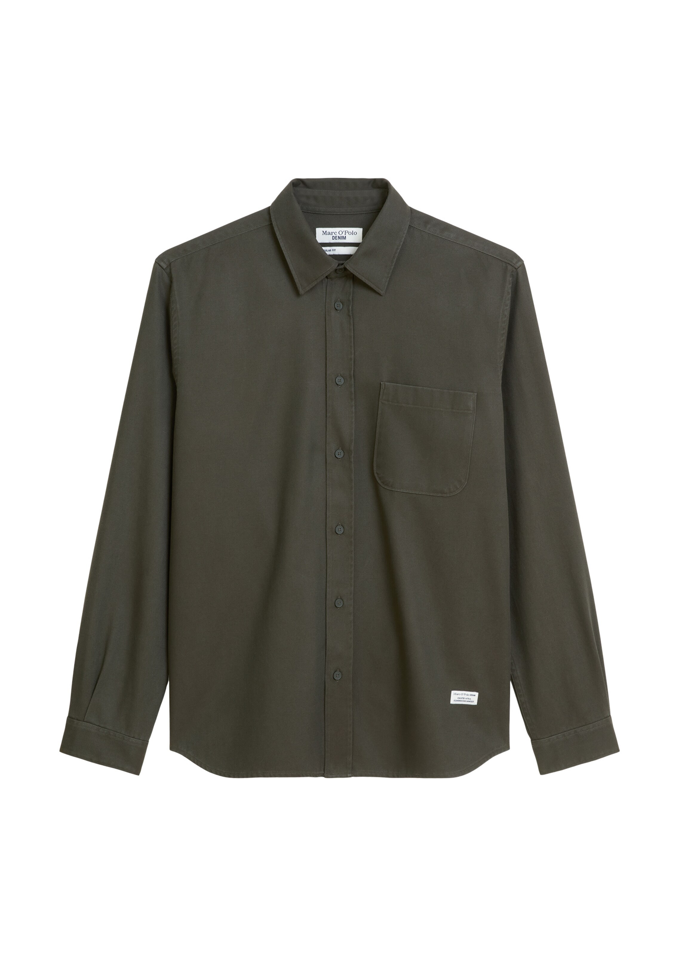 Marc O'Polo DENIM Regular fit Button Up Shirt in Green: front
