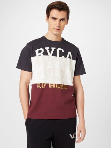 T-Shirt 'COMPILATION' RVCA en mélange de couleurs : devant