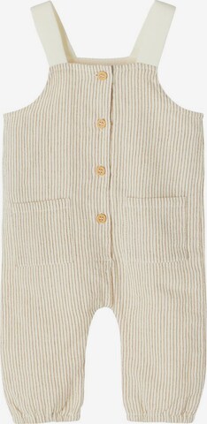 NAME IT Dungarees in Beige: front