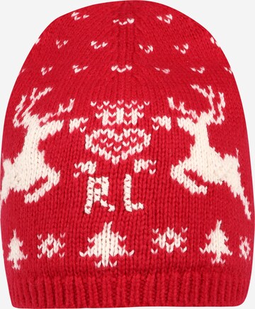 Polo Ralph Lauren Mütze in Rot: front