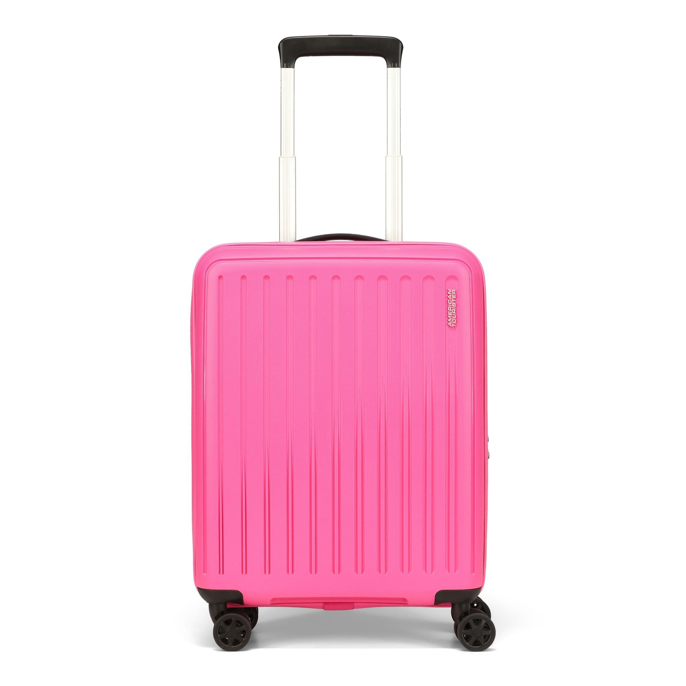 American Tourister Trolley 'Rejoy' in Pink: front