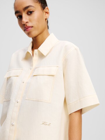 Karl Lagerfeld Blouse in Wit