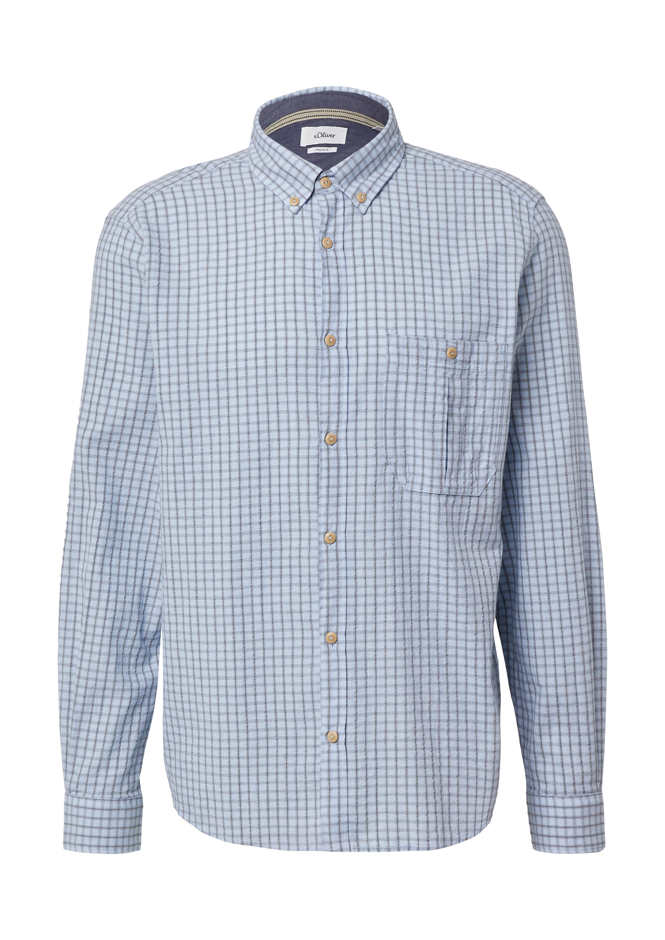 Chemise s.Oliver en bleu : devant