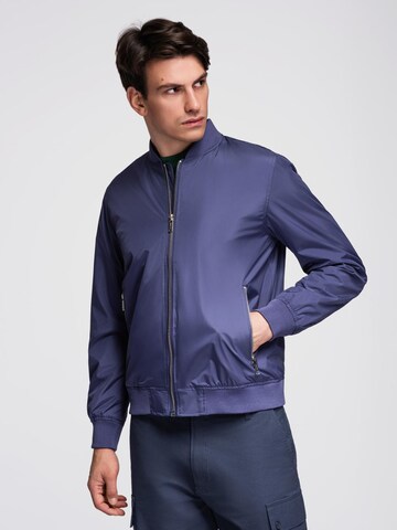 Ombre Tussenjas in Blauw