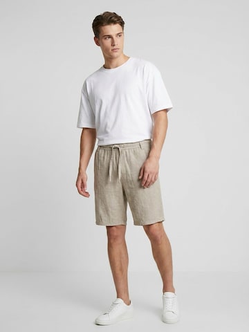 Eight2Nine Regular Chinohose in Beige