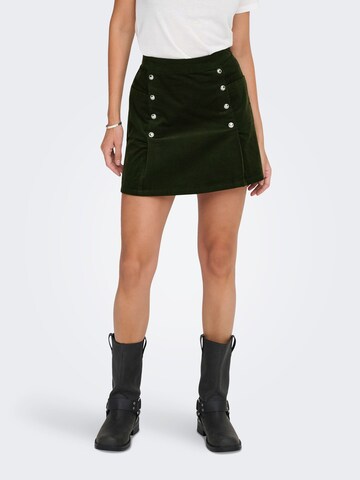 ONLY Skirt 'ONLNessa' in Green: front