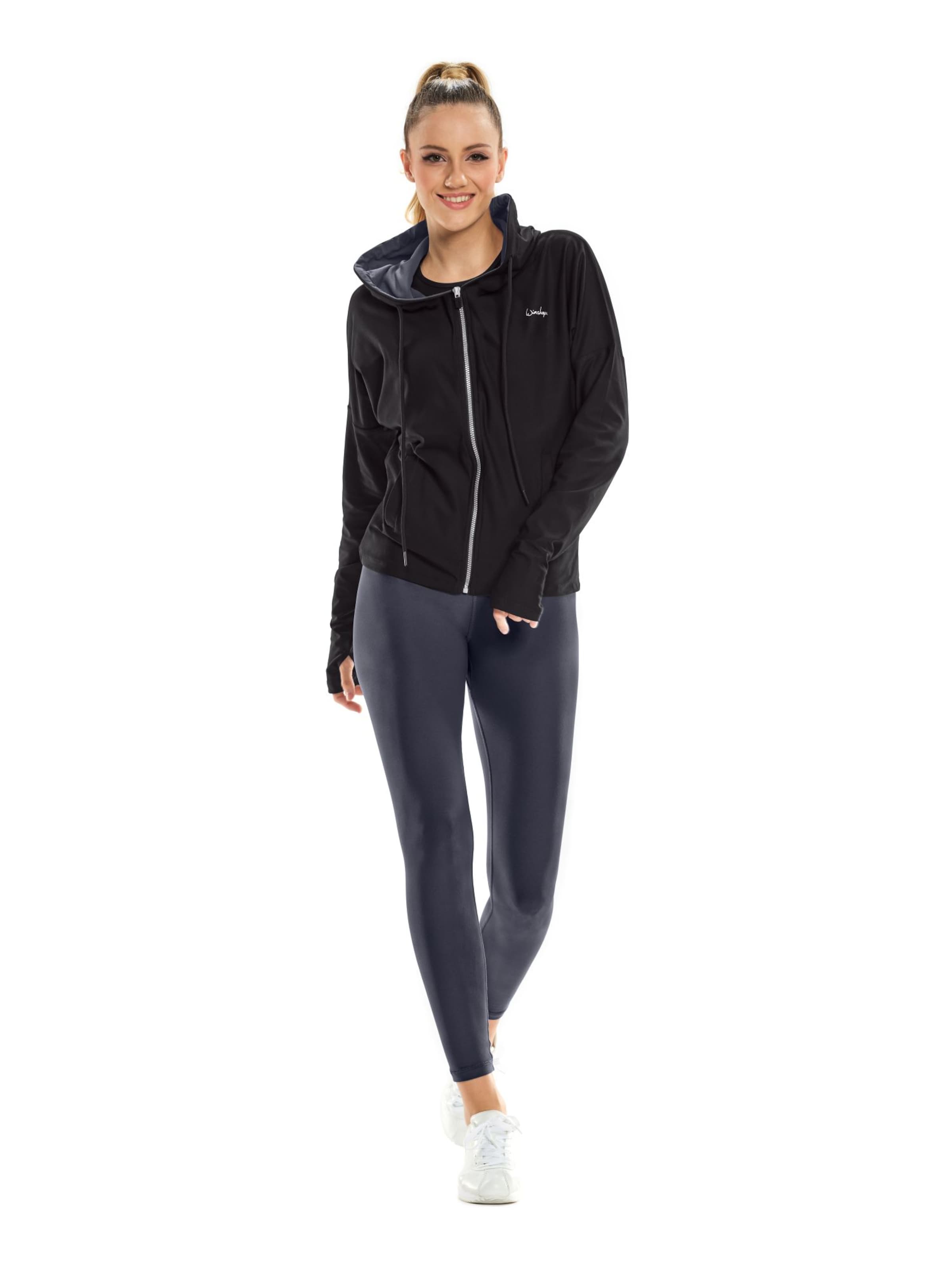 Winshape Αθλητικό μπουφάν 'J008C' σε μαύρο