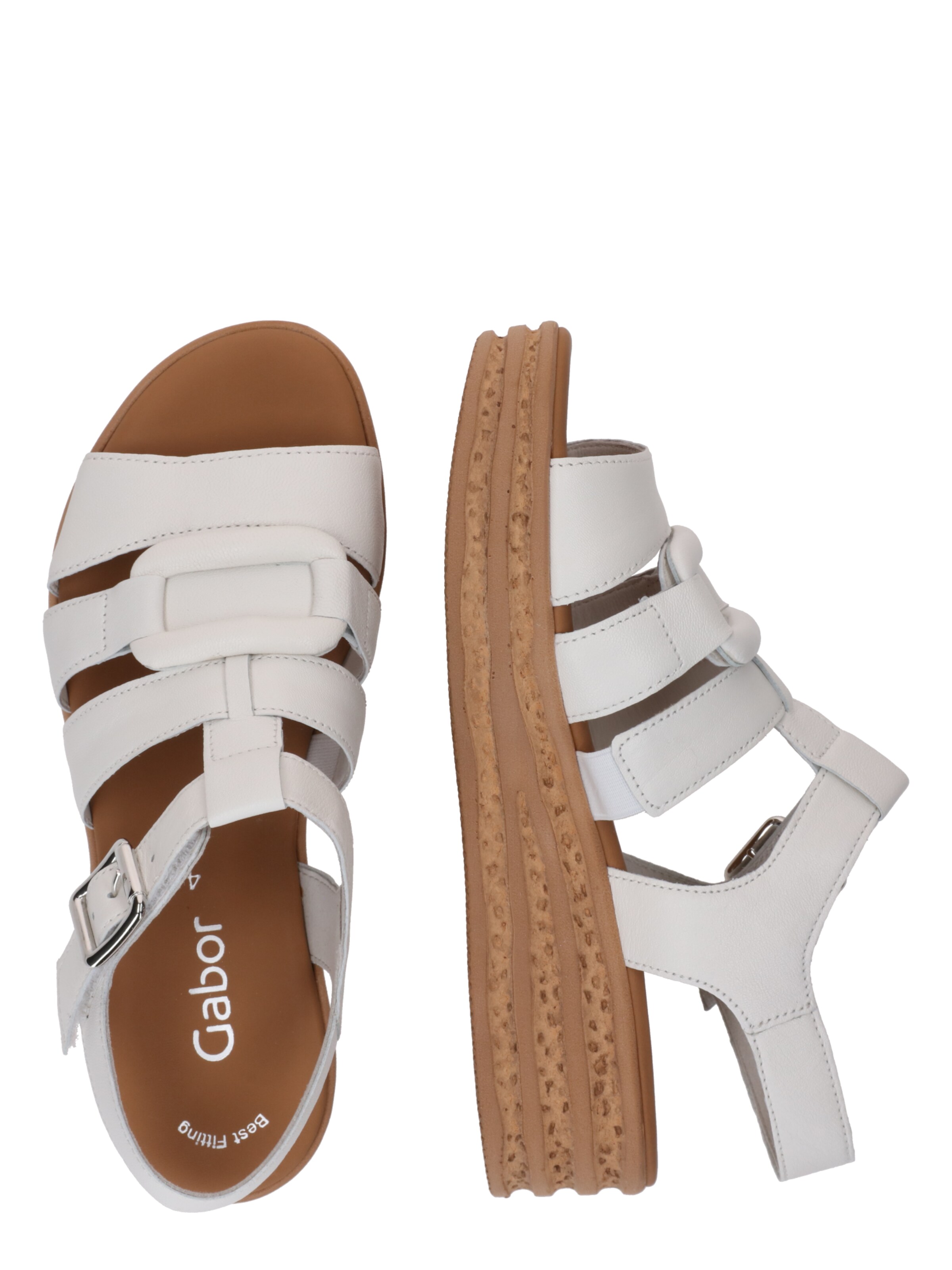 GABOR Sandały w kolorze beżowy