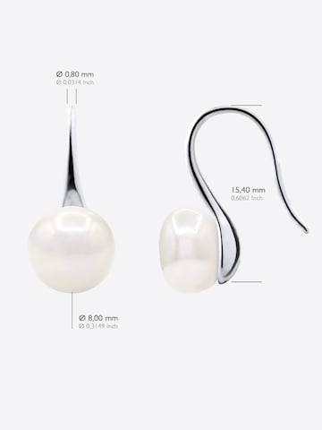 Ateliers Saint Germain Earrings 'LAVANDOU' in White