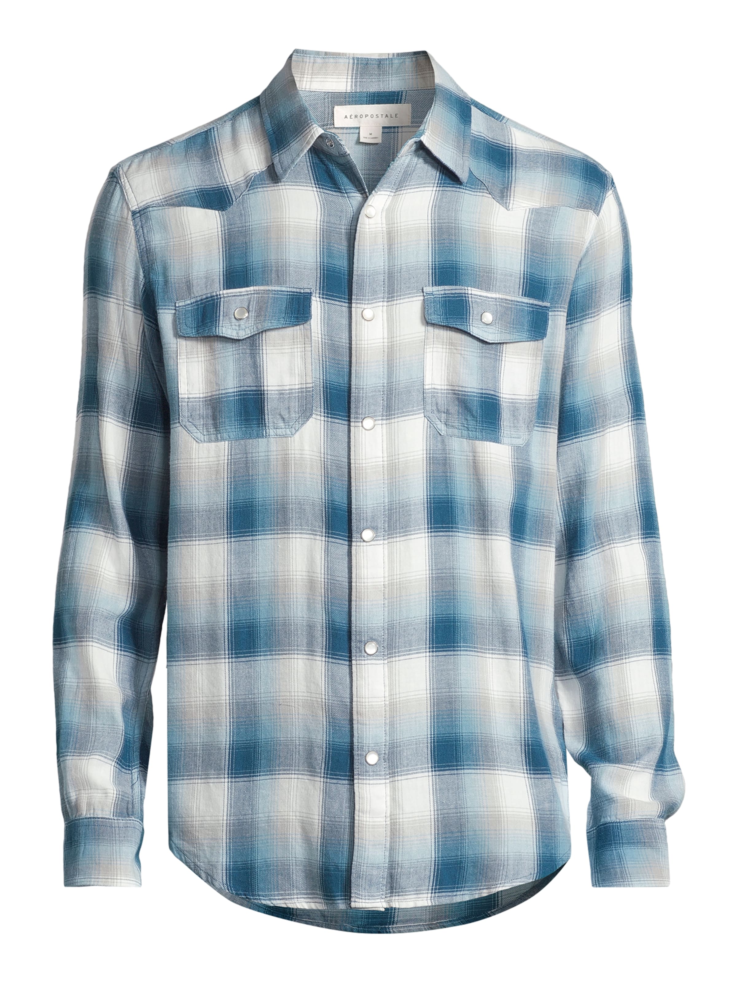 AÉROPOSTALE - Camisa en verde: frente