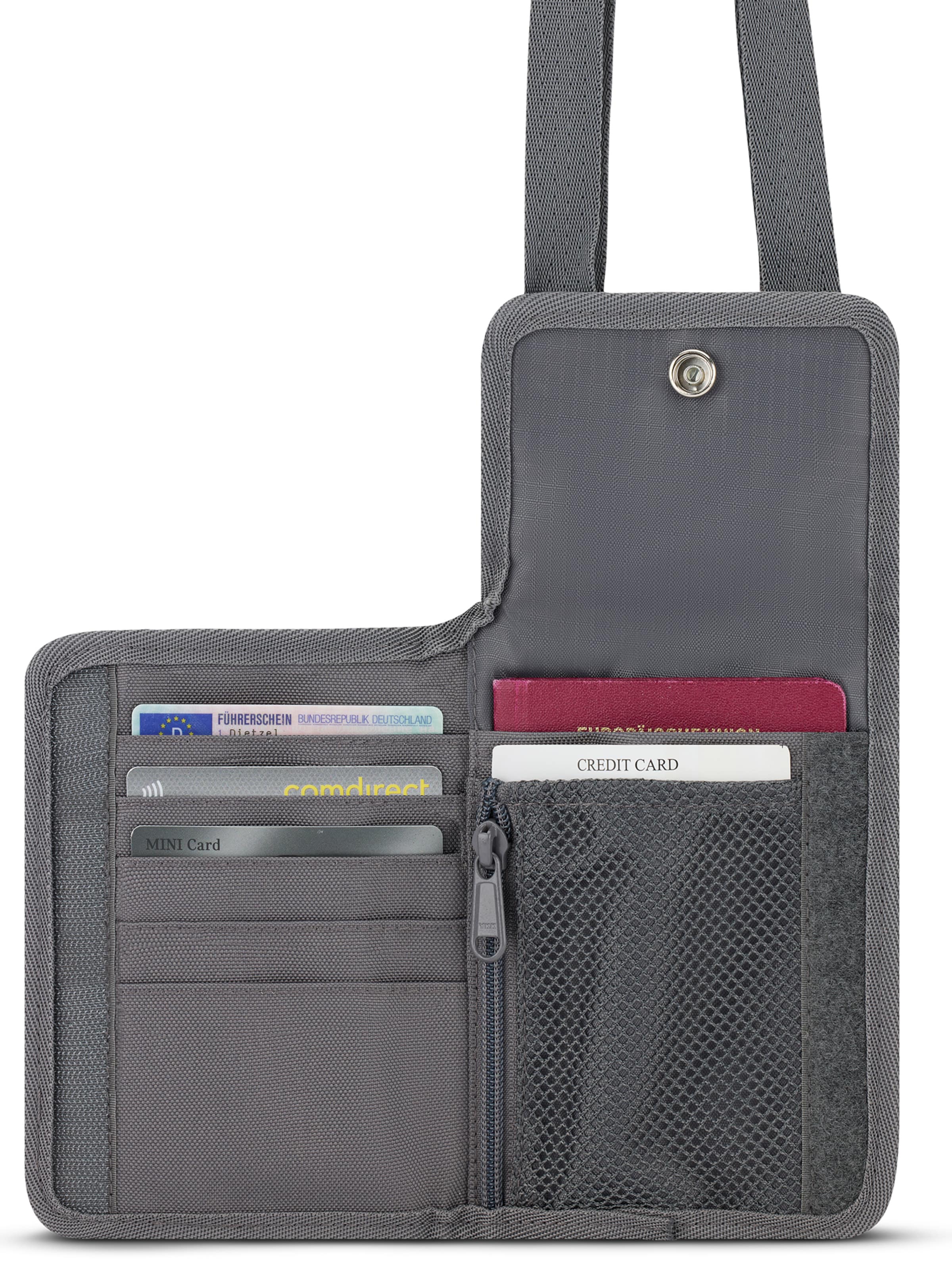 Johnny Urban Сумка через плечо 'Troy' в Серый