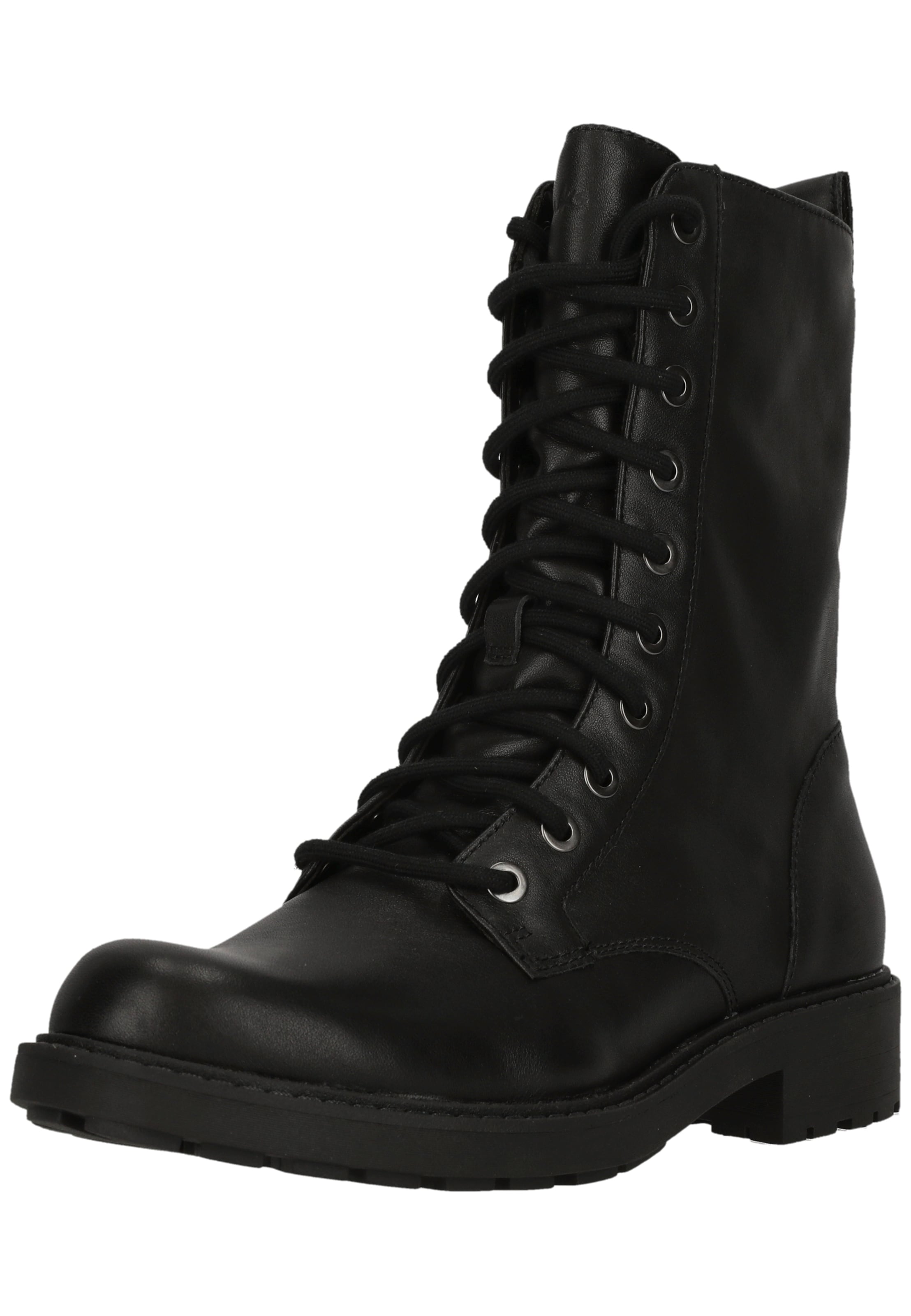 CLARKS Lace-up boot 'Orinoco2' in Black: front