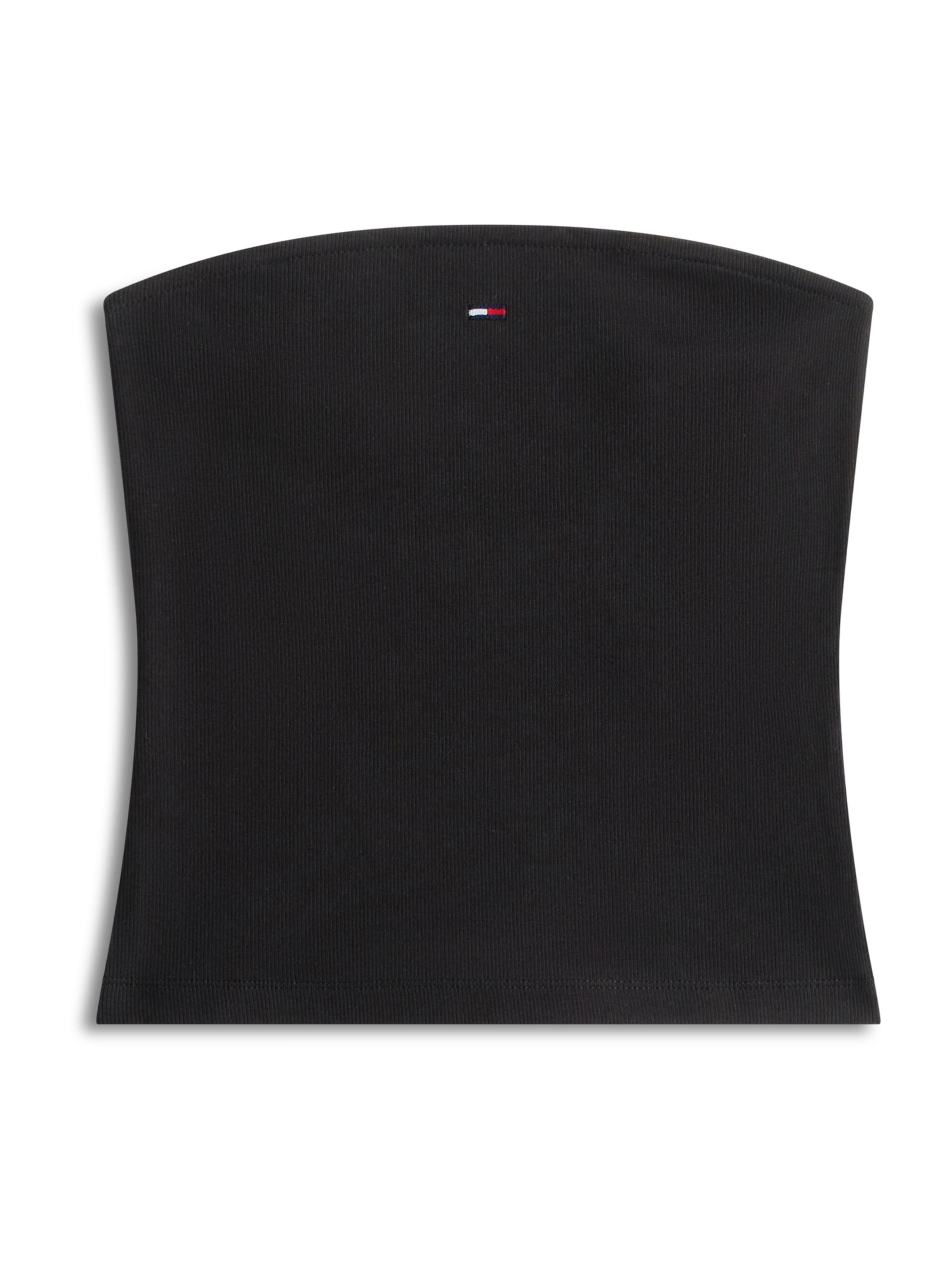 Tommy Jeans - Top em preto: frente