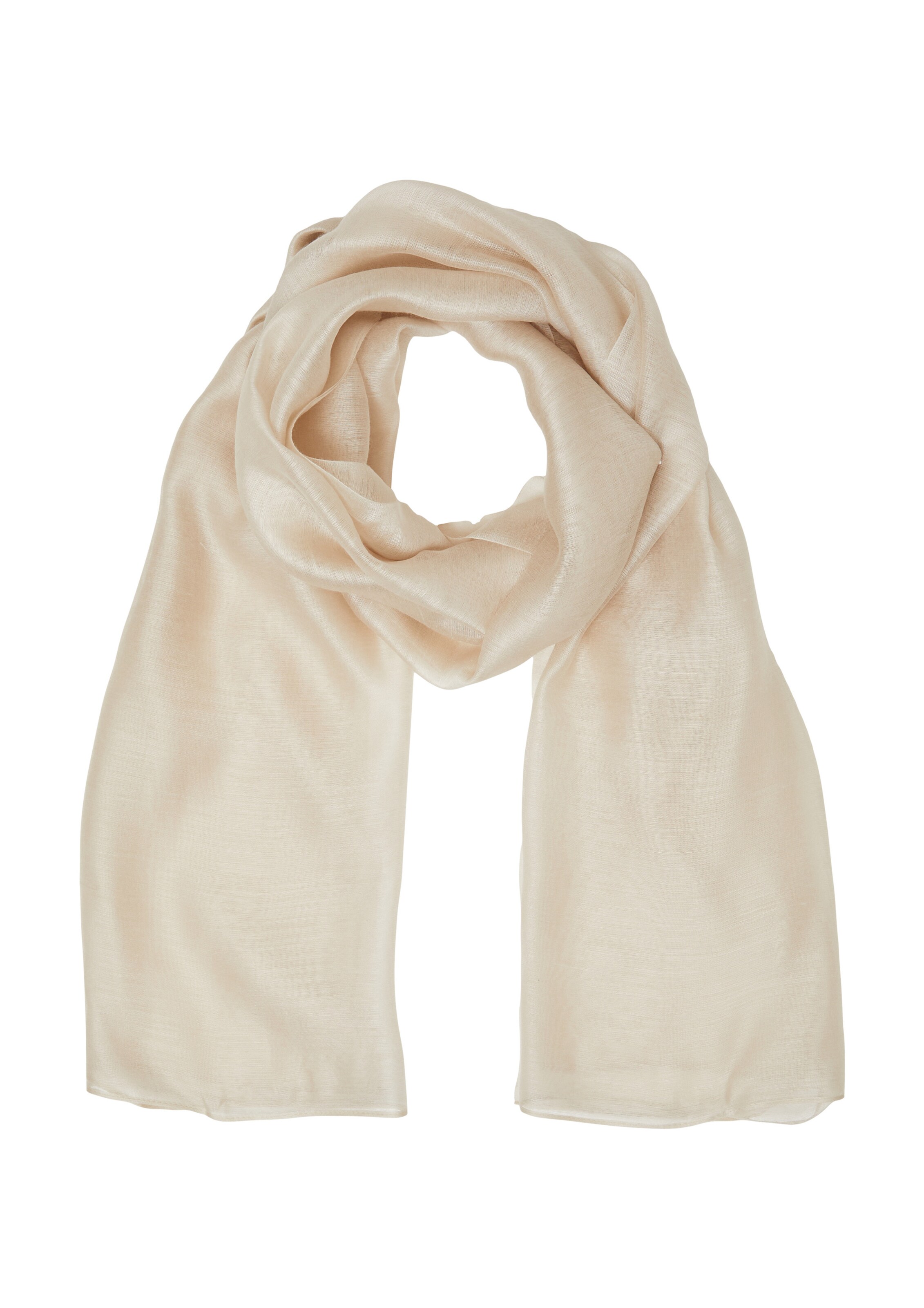 COMMA Schal in Beige: Vorderseite