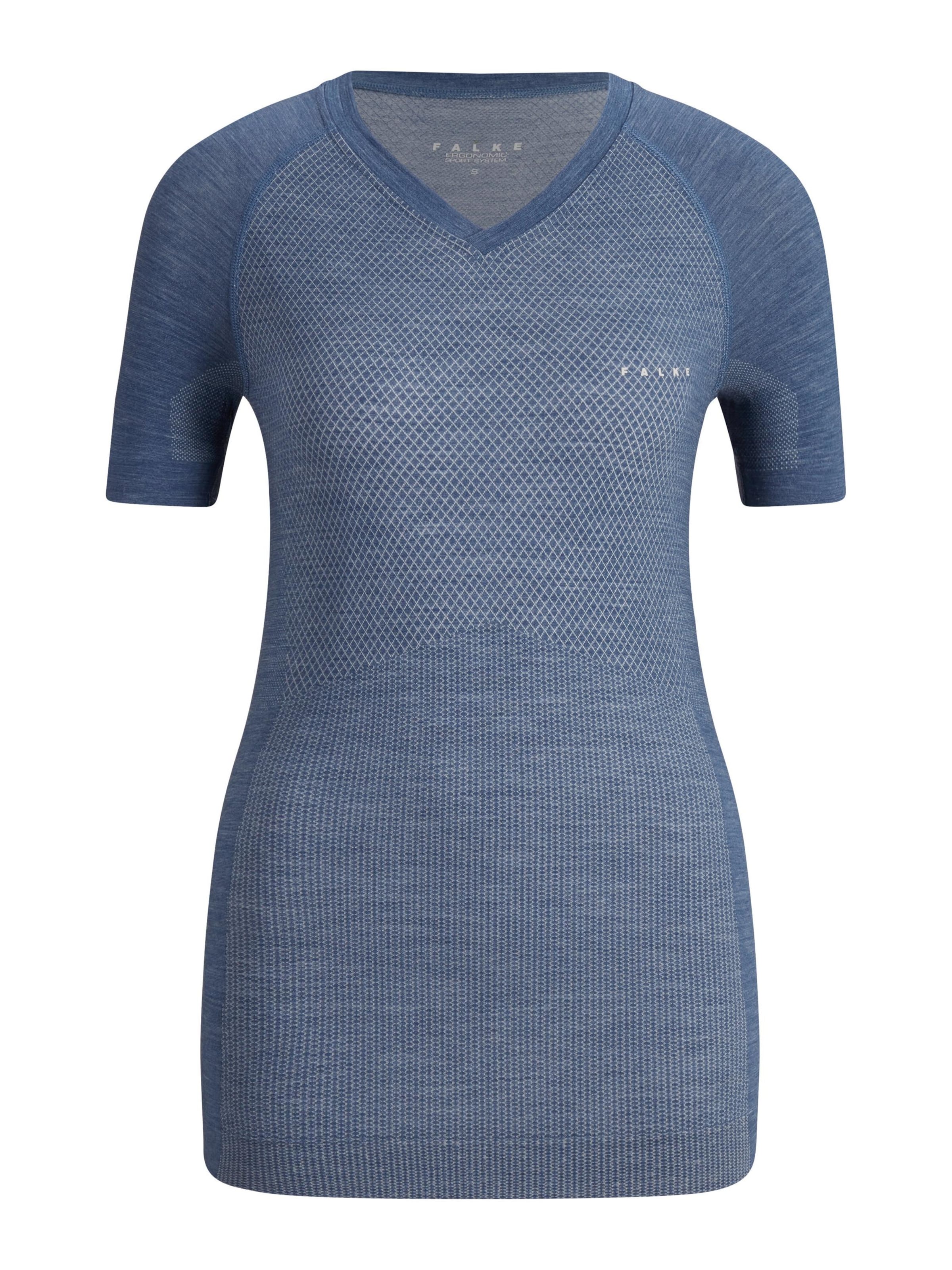 FALKE Base Layer‌ in Blau: Vorderseite